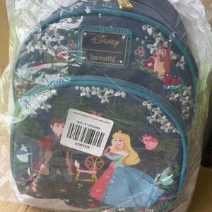 LOUNGEFLY  DISNEY  SLEEPING BEAUTY   BACKPACK  NWT .